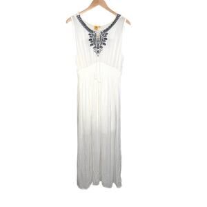 NWT PRIYA Concept Indu embroidered sleeveless sundress size medium